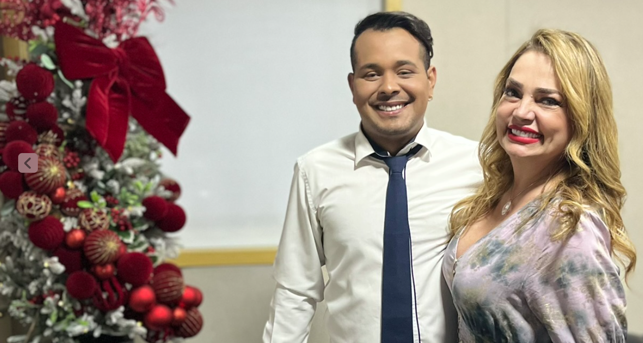 Flademir Pereira e Nani Venâncio